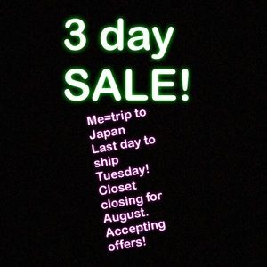 If you like it offer now! Closet closes 8/7!